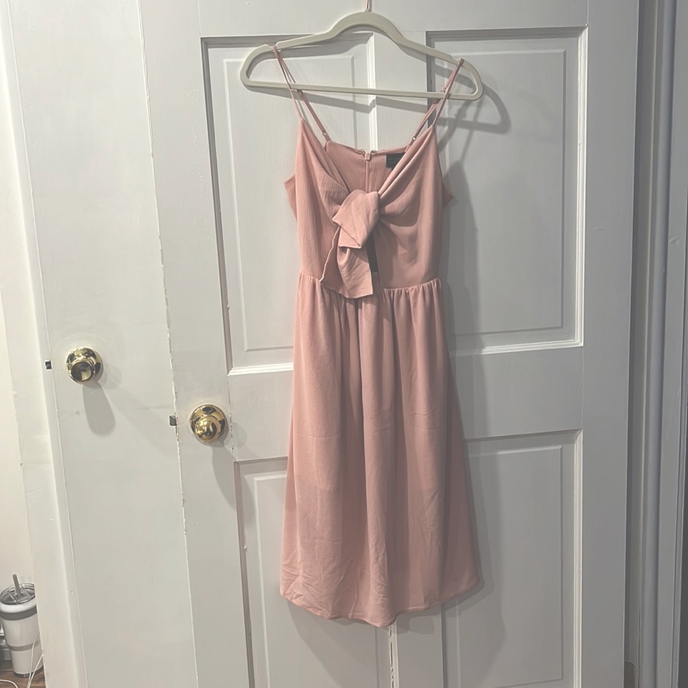 Pink dress